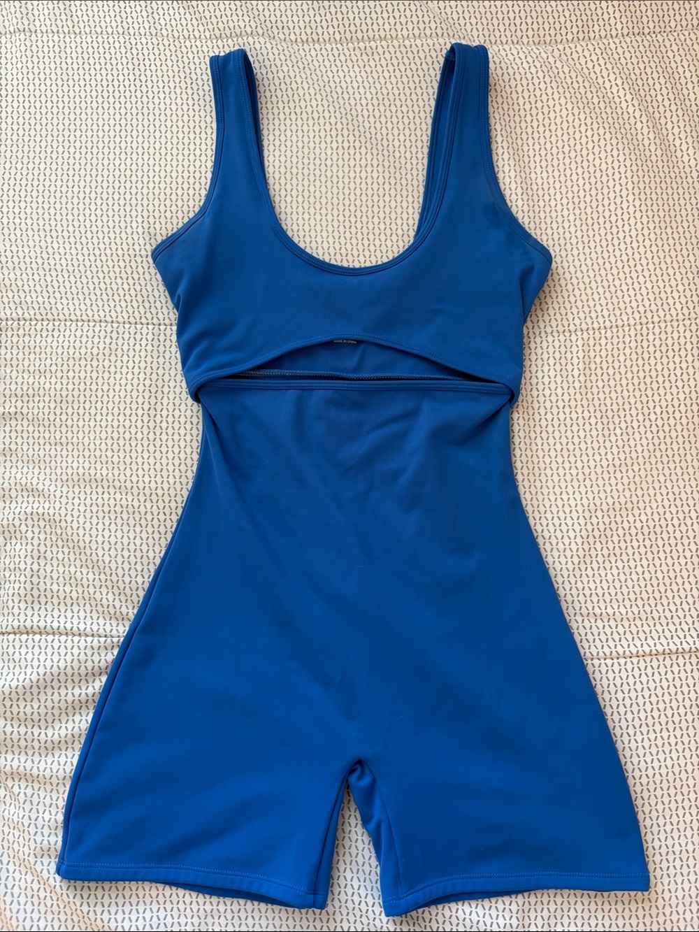 PacSun Royal Blue Cutout One-Piece Romper